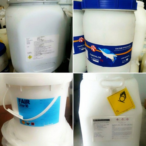 คลอรีน (Calcium hypochlorite) คลอรีน (Calcium hypochlorite)